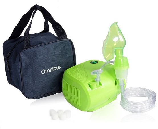 Omnibus Inhalator BR-CN116- do pracy ciągłej-zielony neon