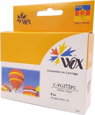 Tusz THI Zgodny Tusz Photo Cyan do Canon Pixma Pro10 / PGI-72PC 6407B001 / Niebieski / 14 ml / zamiennik uniwersalny