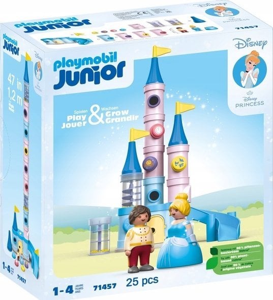 Playmobil PLAYMOBIL 71457 Junior & Disney: Cinderella's Castle, construction toy