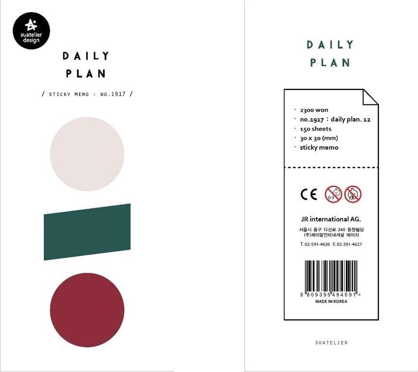 Teka Kartki klejone Znaczniki Koła 150s