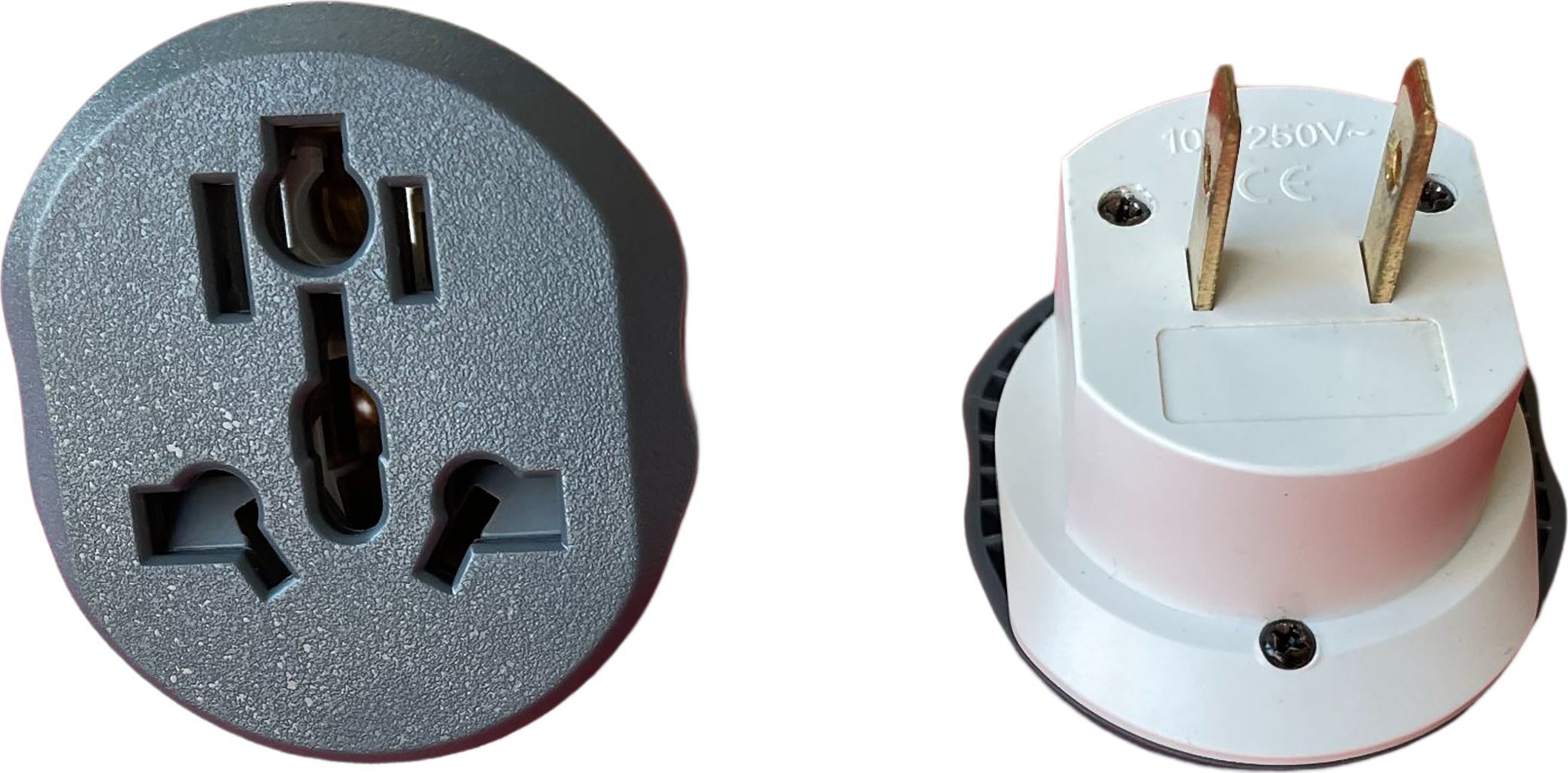 Virone TA-8 Adapter podróżny - Go to USA, 110-230V/10A, uniwersalne gniazdo, wtyczka amerykańska (typ A,B)