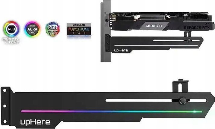 upHere Podpórka Uchwyt pod karte graficzną GPU UpHere GS05ARGB 5V ARGB