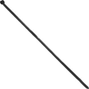 Orno Opaska kablowa, kolor czarny, odporna na UV, szerokość 2,5mm, długość 200mm, 100 sztuk.