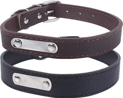 Nobleza Obroża dwa kolory Kolczatki PU