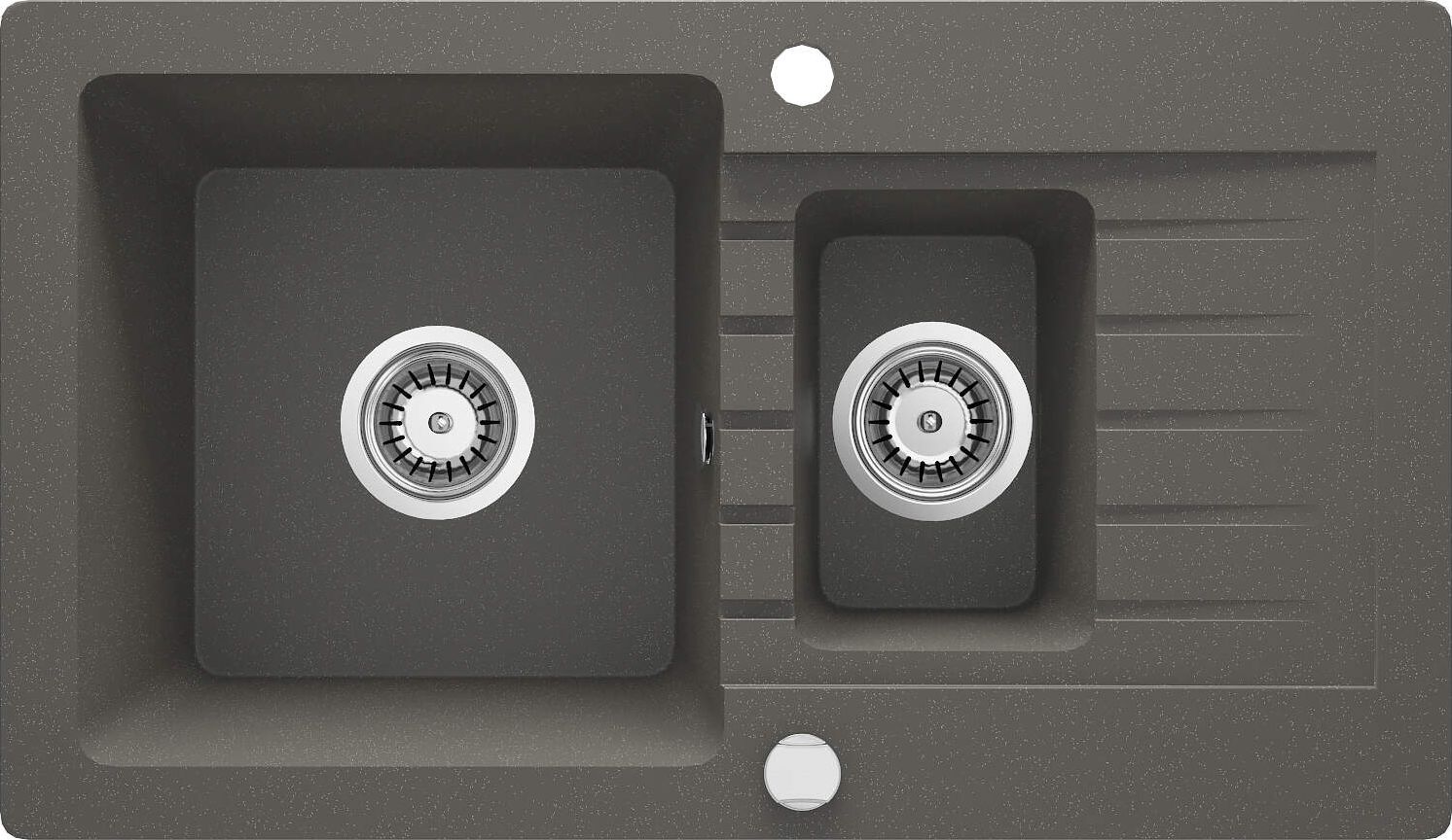 Zlewozmywak Deante Deante Zorba 1,5-komorowy z ociekaczem