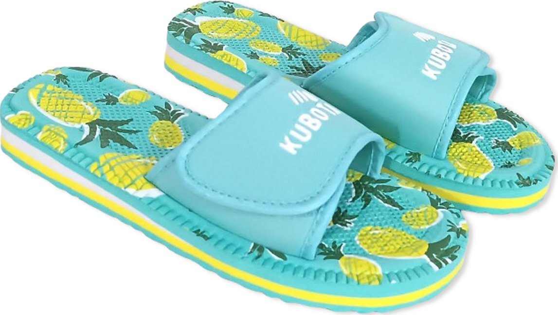 Kubota Piankowe klapki Kubota - Rzep Rozmiar 38 - Morski