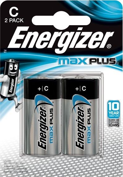 Energizer Bateria Max Plus C / R14 2 szt.