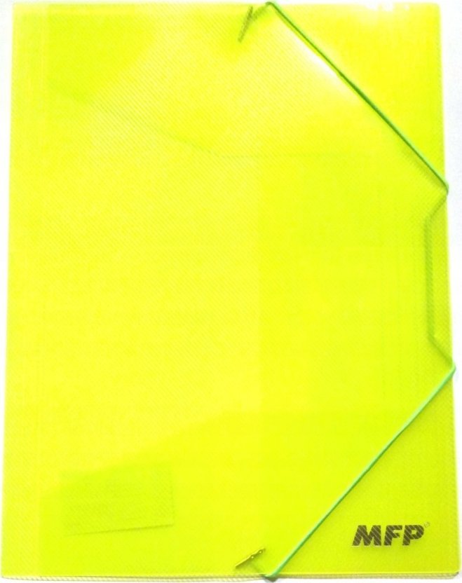 MFP paper teczka M A4 zielona z gumą PP 5370342