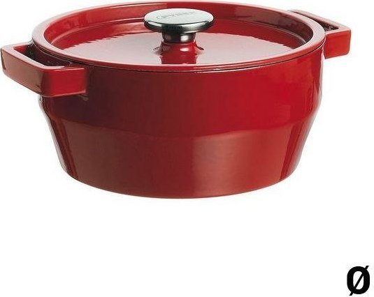 Pyrex Garnek z Pokrywką Pyrex Slow Cook Żeliwo - 3.8 L