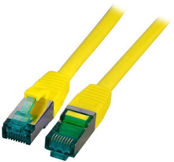 EFB MK6001.25Y kabel sieciowy żółty 25 m Cat6a S/FTP (S-STP)