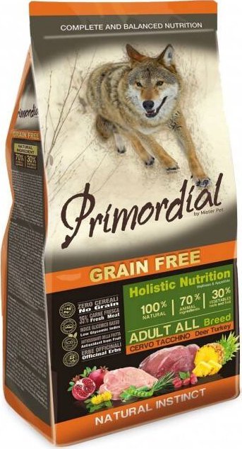 Primordial Karma Dla Psa Jeleń Indyk 2kg