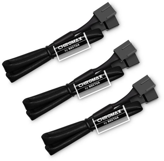 Noctua 4-pin - 4-pin, 0.3m, Czarny (NA-SEC1.black)