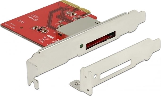 Delock Karta PCI-E do 1x slotu external CFexpress/XQD (91748)