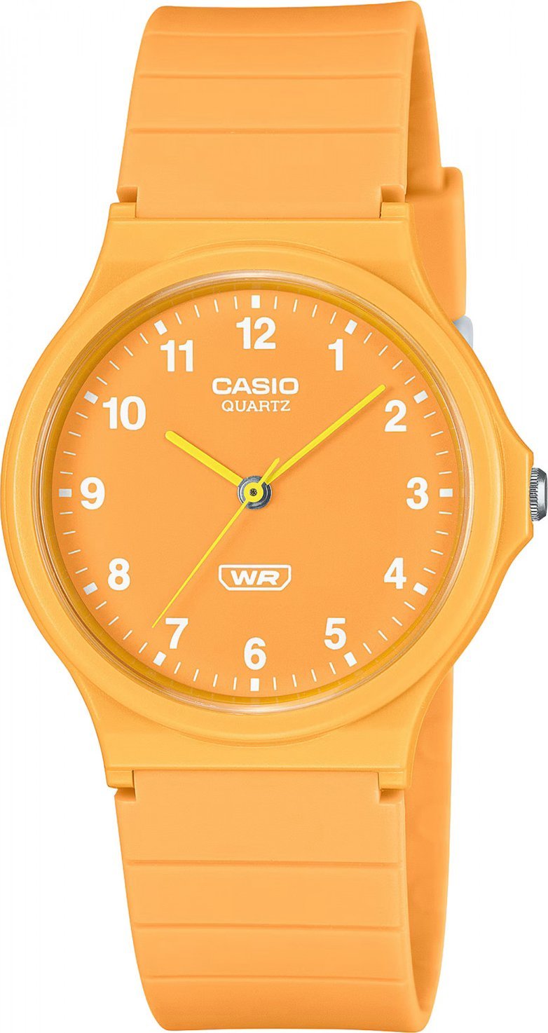 Zegarek Casio Zegarek męski Casio MQ-24B-9BEF pomarańczowy