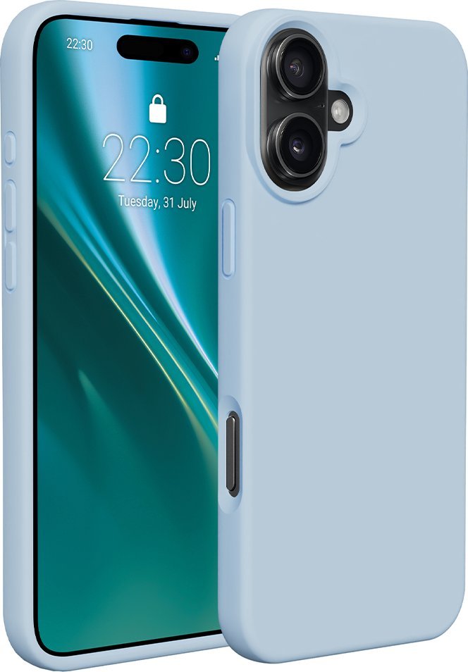 Etteri Nakładka Etteri Silicone Case do iPhone 16 Plus 6,7" jasnoniebieska