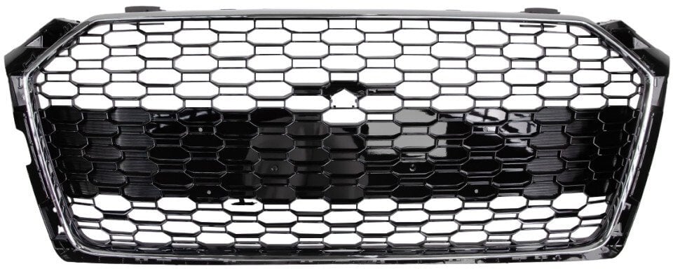 Grill Audi A5 F5 Gloss Black & Chrome