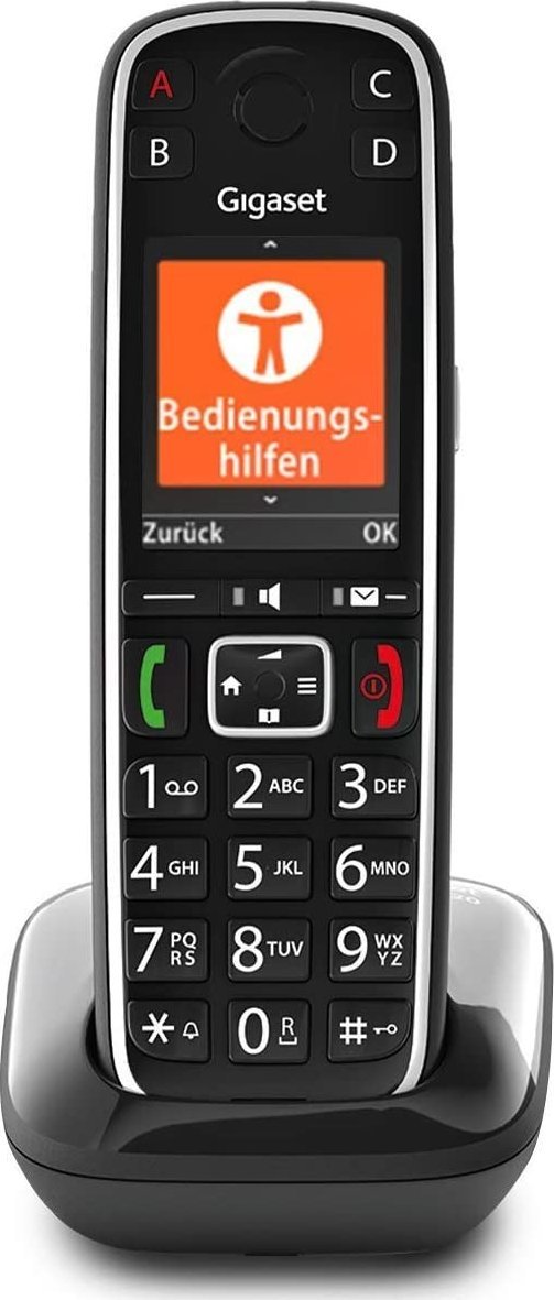 Telefon stacjonarny Gigaset E720 black - S30852-H2903-B101