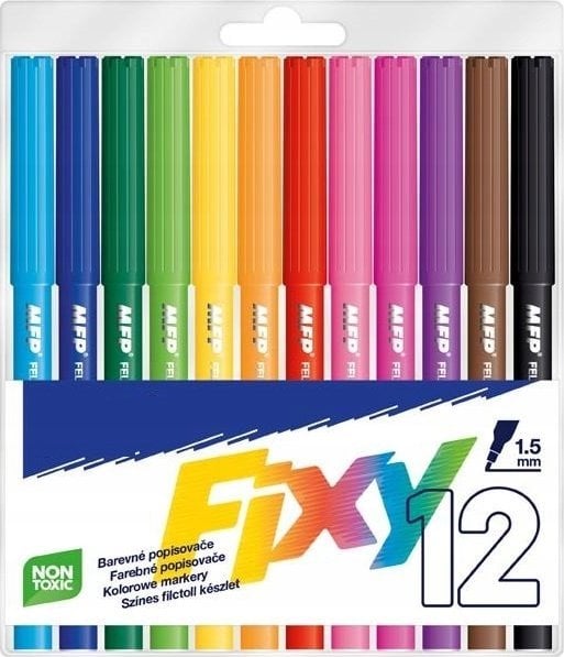 MFP paper flamastry zestaw 12szt 6410811