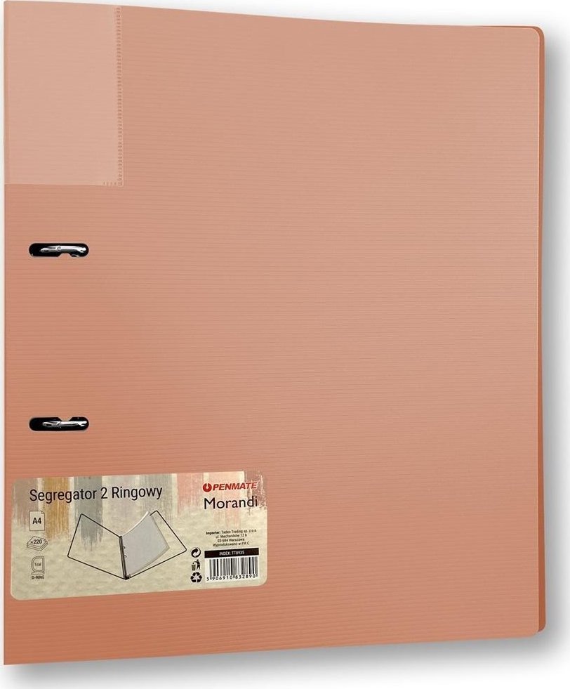 Segregator A4/2 35mm Morandi różowy PENMATE