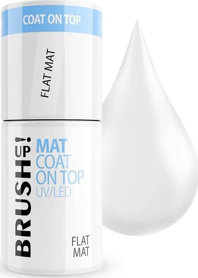 Claresa BrushUp! Mat Coat On Top matowy top hybrydowy Flat Matt 5g