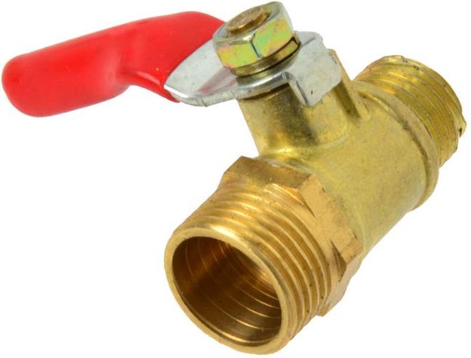 Geko Zawór kulkowy hydrauliczno-pneumatyczny 1/4" (1)