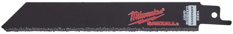 MILWAUKEE BRZESZCZOT S DO ŻELIWA Z NASYPEM WĘGLIKA 150mm /3szt.