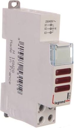 Legrand Lampka potrójna LED czerwona 230V (412933)