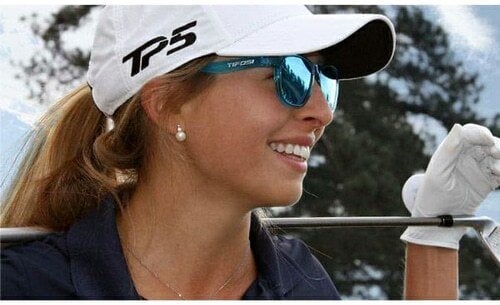 Okulary TIFOSI SWANK crystal sky blue (1 szkło Smoke Bright Blue Mirror 13% transmisji światła) (DWZ)