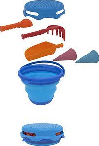 Schildkrot Zestaw zabawek do piasku, niebieski (970244)