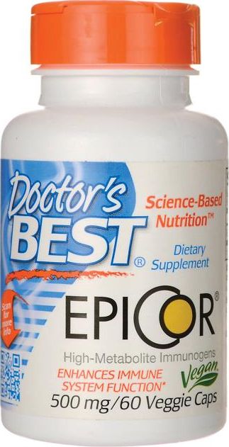 DOCTORS BEST Doctor's Best - Epicor, 500mg, 60 vkaps