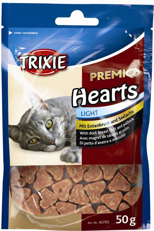 Trixie SNACKI Premio' SERCA / Hearts light 50 g