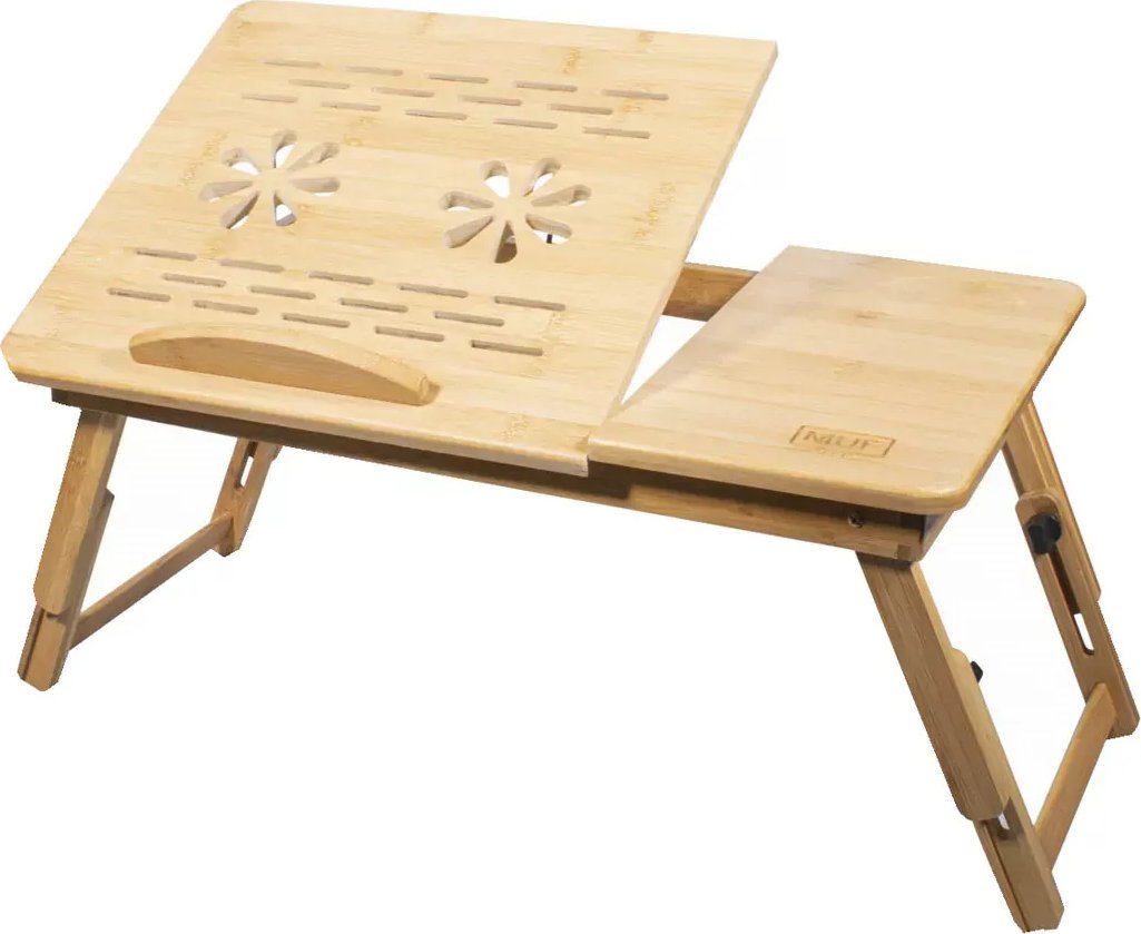 Elior Bambusowy stolik pod laptopa z regulacją wysokości - Modero 3X