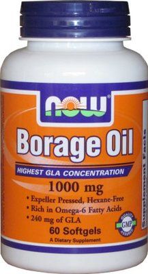 NOW Foods Borage Oil 1000 mg 60sgels