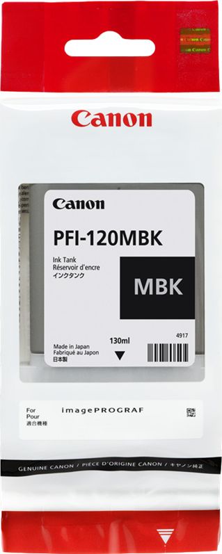 Tusz Canon Tusz PFI-120MBK (matte black)