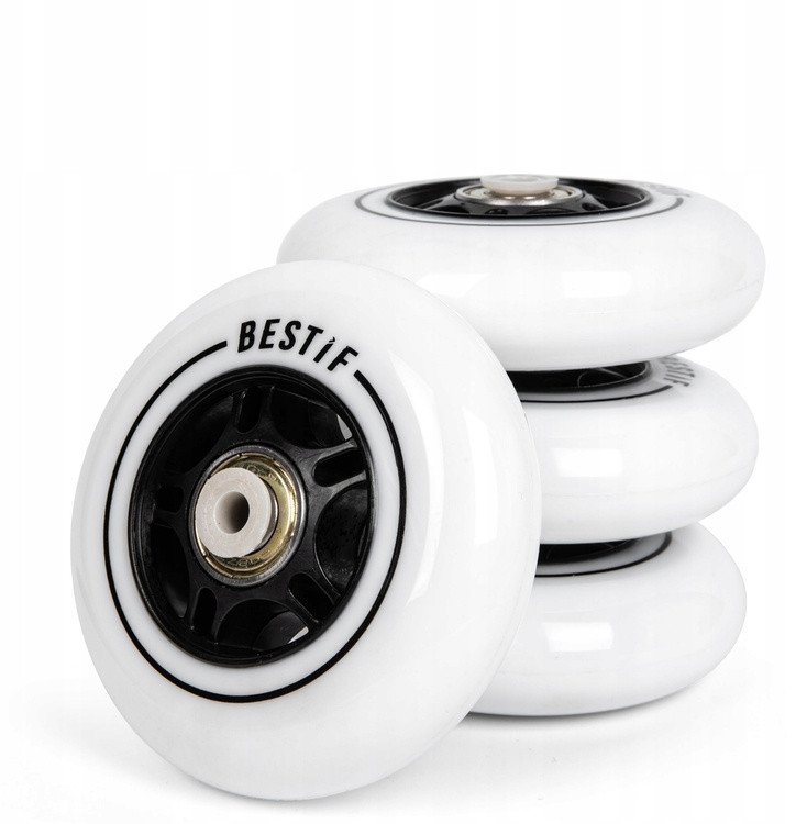 Kółka + łożyska BESTIF BKR01 PU 76x24 abec 9