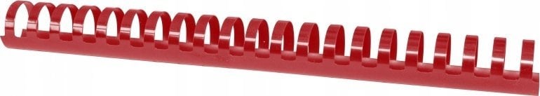 Office Products Grzbiety do bindowania OFFICE PRODUCTS, A4, 28,5mm (270 kartek), 50 szt., czerwone