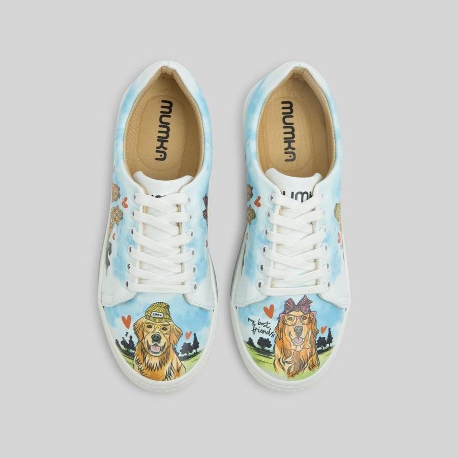 Mumka Shoes Sneakersy wegańskie Pies Przyjaciel Mumka-39