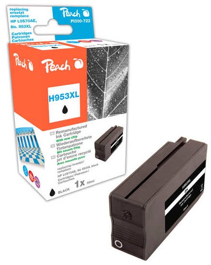 Tusz Peach ink black for no. 953XL