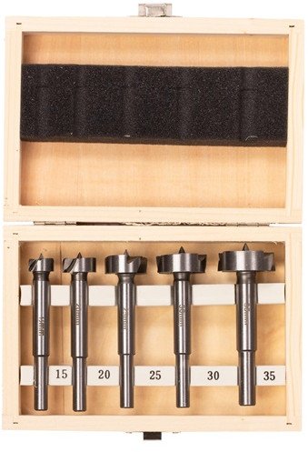 FORSTNER BIT SET 5PCS 15-35MM