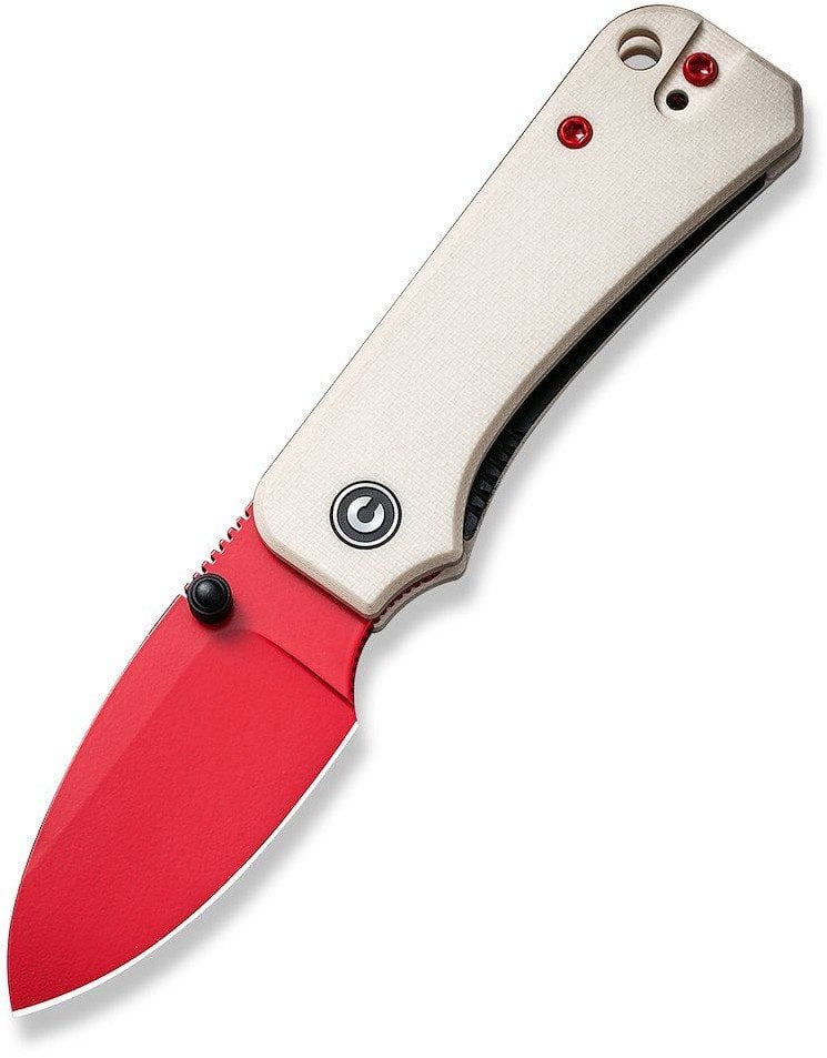 Nóż CIVIVI Baby Banter Ivory G10 Red C19068S-7