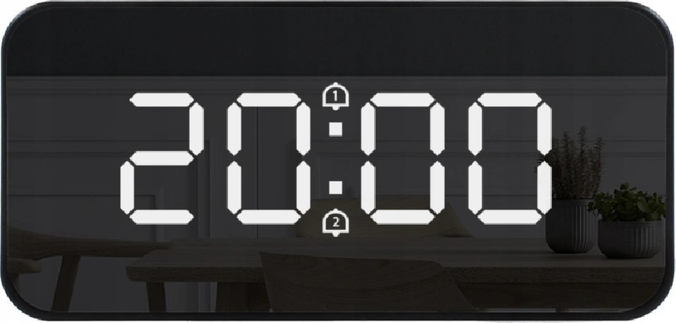 Zegar elektryczny ZX3212 czarny | Bezpieczne zakupy! Szybka wysyłka! oryginalne, zaplombowane pudełko!