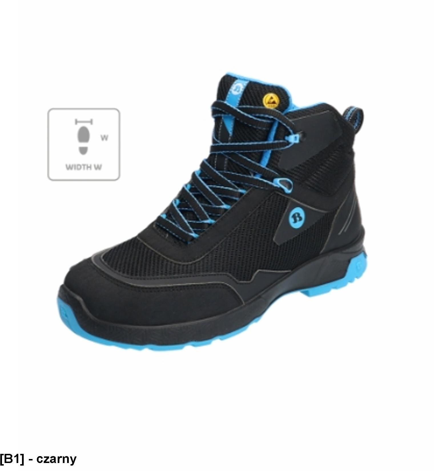 SUMM ONE W - ADLER - SUMM ONE W - Buty do kostki unisex, kompozytowa wkładka, antystatyczne, ESD, Odor control, aluminiowy podnosek, wyprodukowano w W