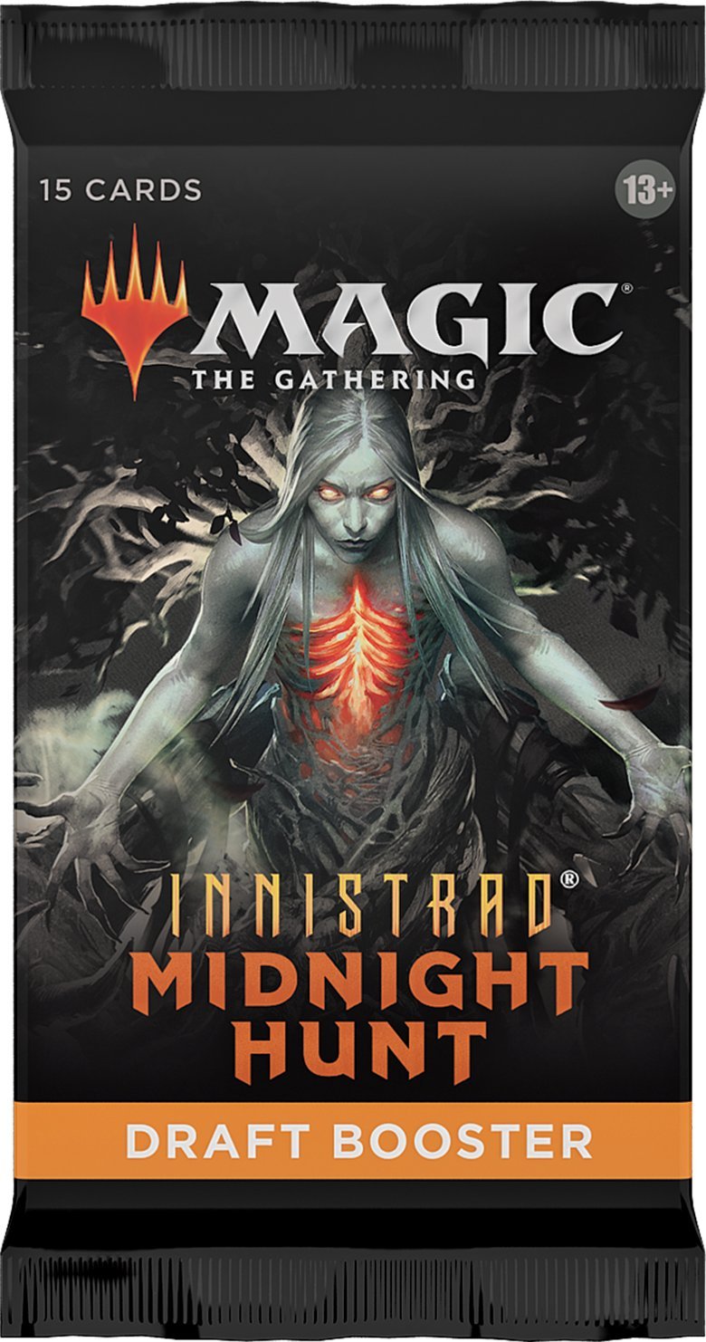 Magic The Gathering Booster DRAFT MtG Innistrad Midnight Hunt 15 kart karty Magic the Gathering