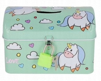 SKARBONKA MET ZAM SKRZYNIA 13X8X8 MIX4 MC 12/120