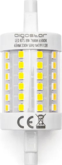 Aigostar Żarnik diodowy do naświetlacza LED R7S 8W Żarnik diodowy do naświetlacza LED R7S 8W