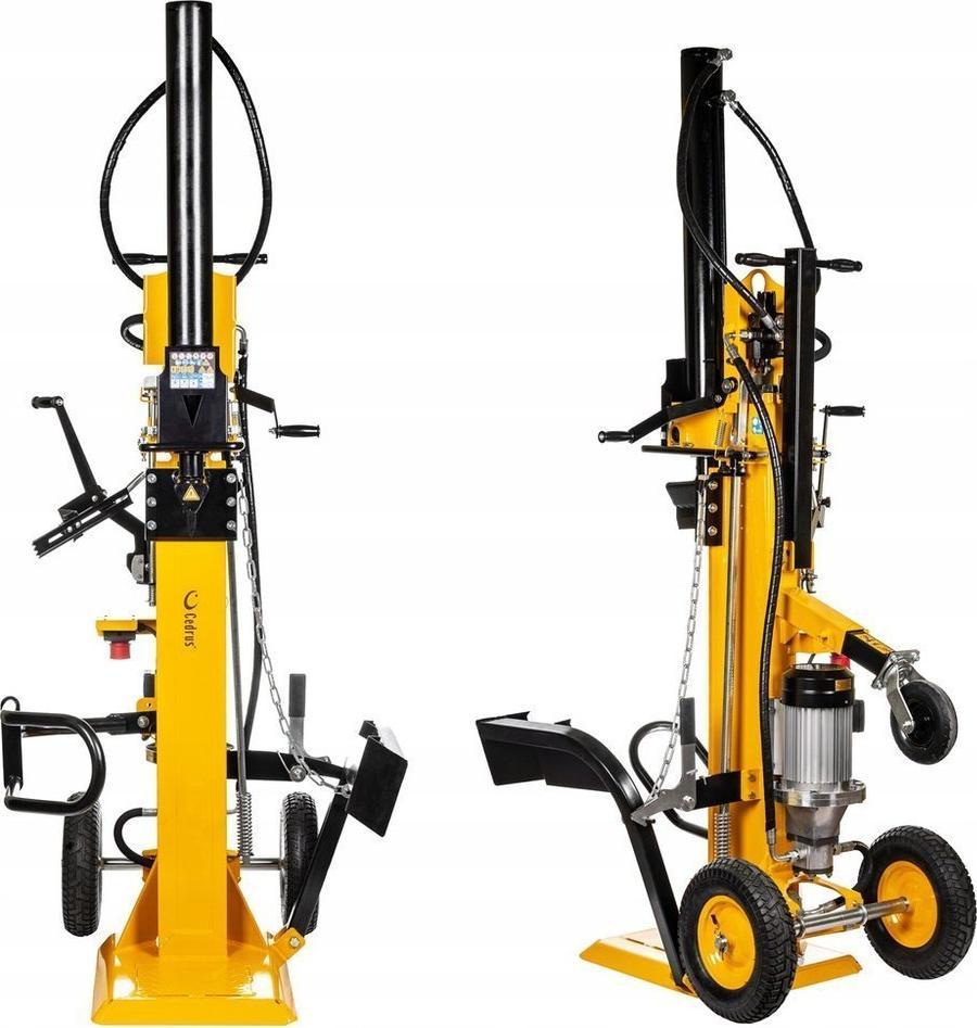 Cedrus CEDRUS LS09V ŁUPARKA DO DREWNA HYDRAULICZNA ELEKTRYCZNA PIONOWA RĘBAK NACISK 14 TON CEDLS09V - EWIMAX - OFICJALNY DYSTRYBUTOR - AUTORYZOWANY DE