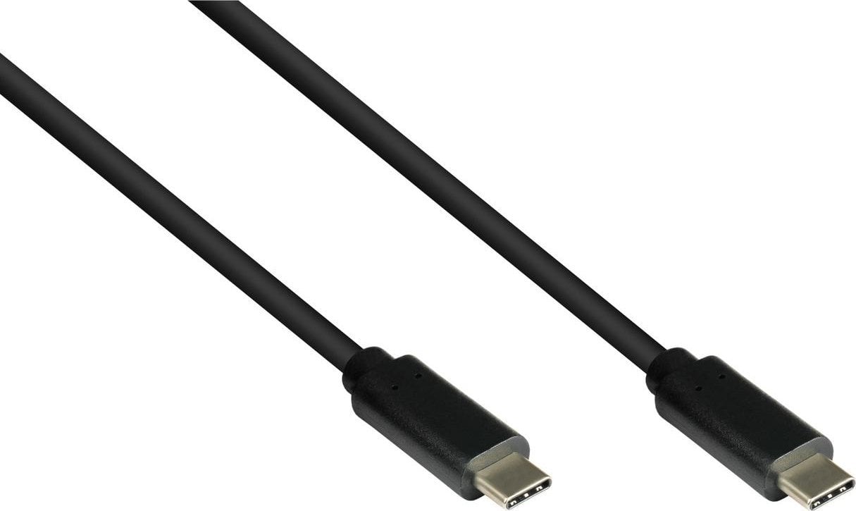 Kabel USB Alcasa USB-C - USB-C 2 m Czarny (GC-M0115)