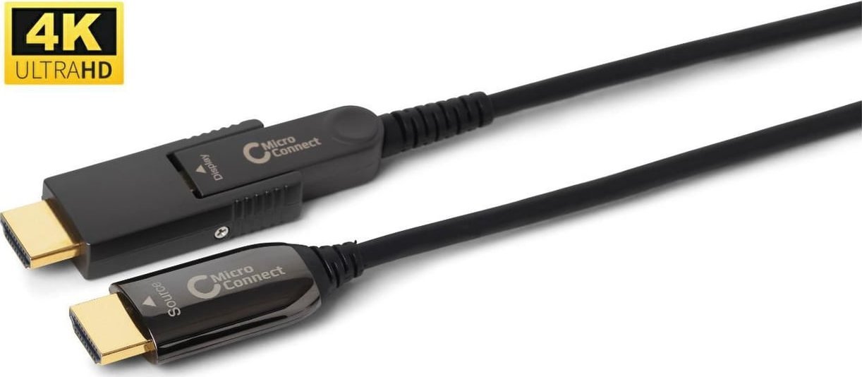 Kabel MicroConnect HDMI - HDMI 10m czarny (HDM191910V2.0DOP)