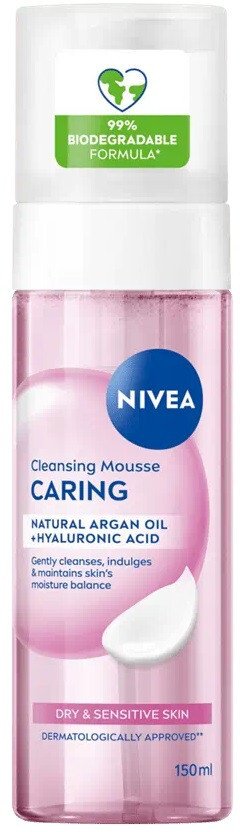 NIVEA_Cleansing Mousse Caring pianka do mycia twarzy Almond Extract 150ml