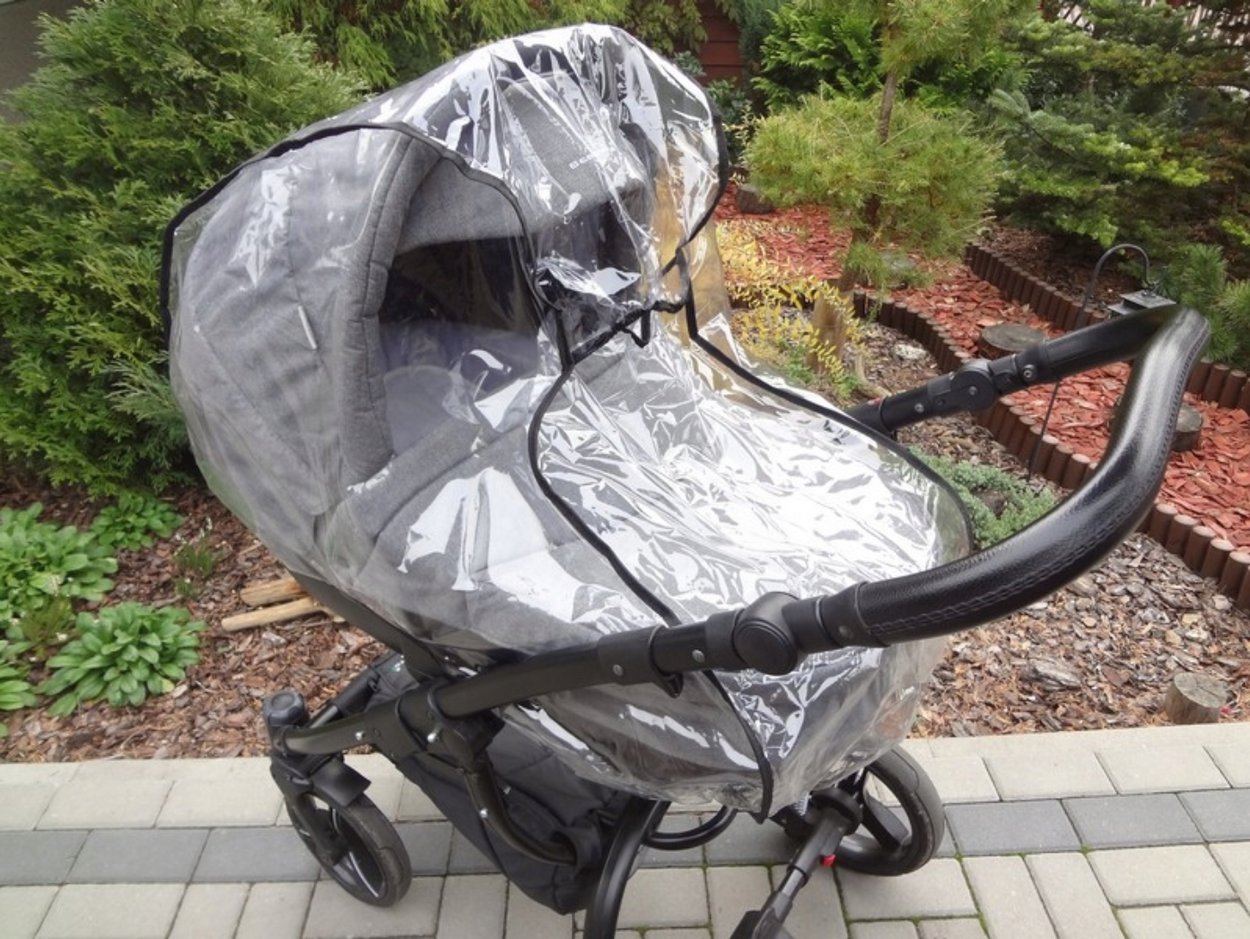 Camicoo - Uniwersalna folia przeciwdeszczowa 2w1 do wózka/gondoli U
